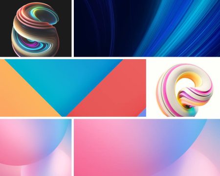 Download Xiaomi Mi5X and MiUI 9 Stock Wallpapers [1080 x 1920 pixels]