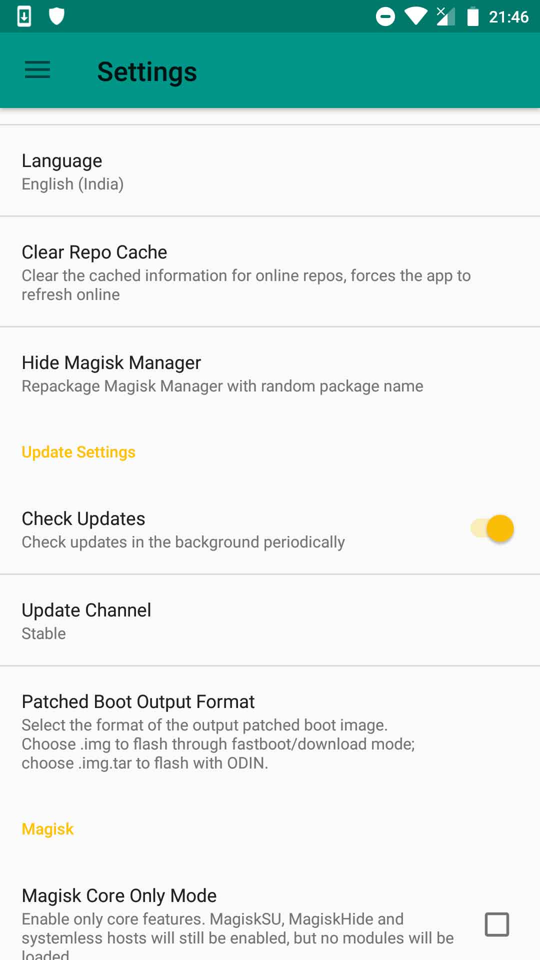 Magisk 17.1 Stable