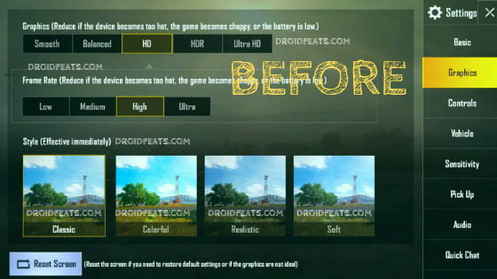 PUBG Graphics FPS PUBG Graphics FPS