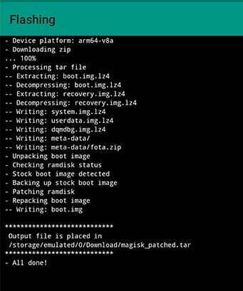 Magisk Patched AP Firmware File Magisk Patched AP Firmware File