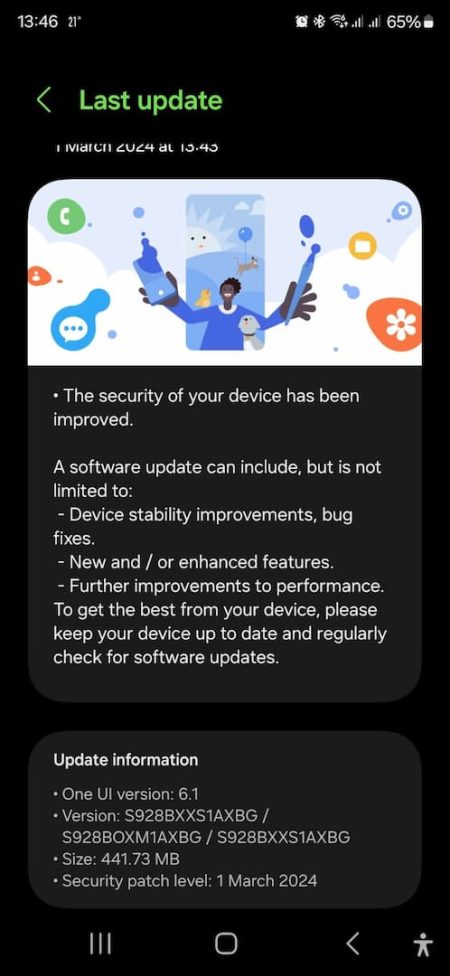 Is your S24 secure? March Patch now available (For some) Is your S24 secure? March Patch now available (For some)