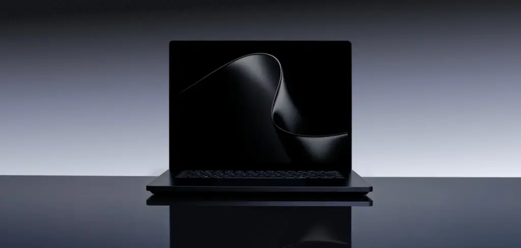 Front view of the Microsoft Surface Laptop Ultra on a flat desk surface