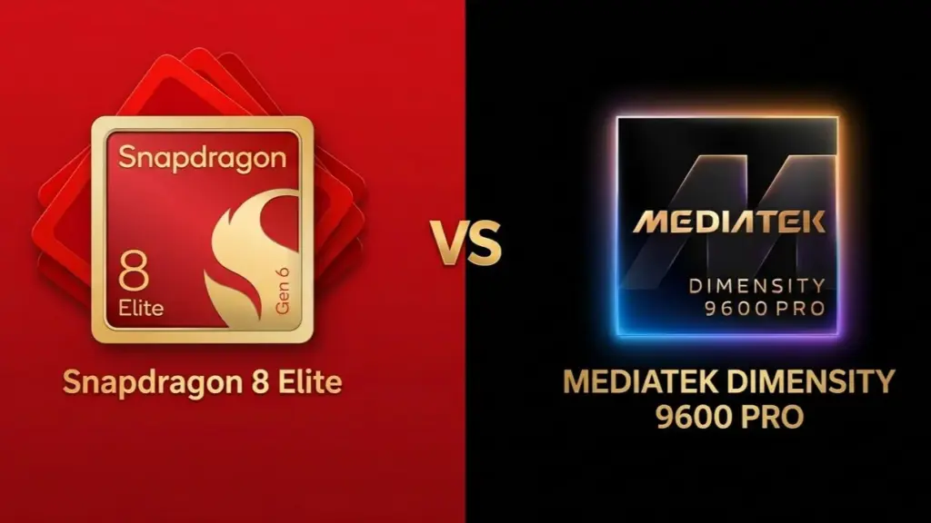 Snapdragon 8 Elite Extreme Gen 6 and MediaTek Dimensity 9600 Pro silicon comparison